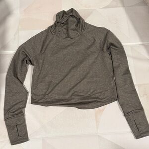 Prana Heathered Brown Turtleneck